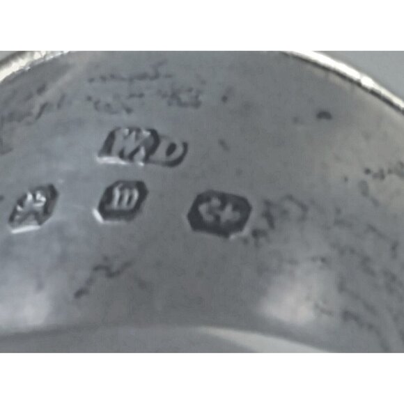 Sterling Silver Apostle Sugar Tongs clam shape bowls 1907 -  William Devenport - Picture 6 of 10